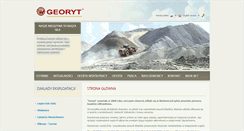 Desktop Screenshot of georyt.pl